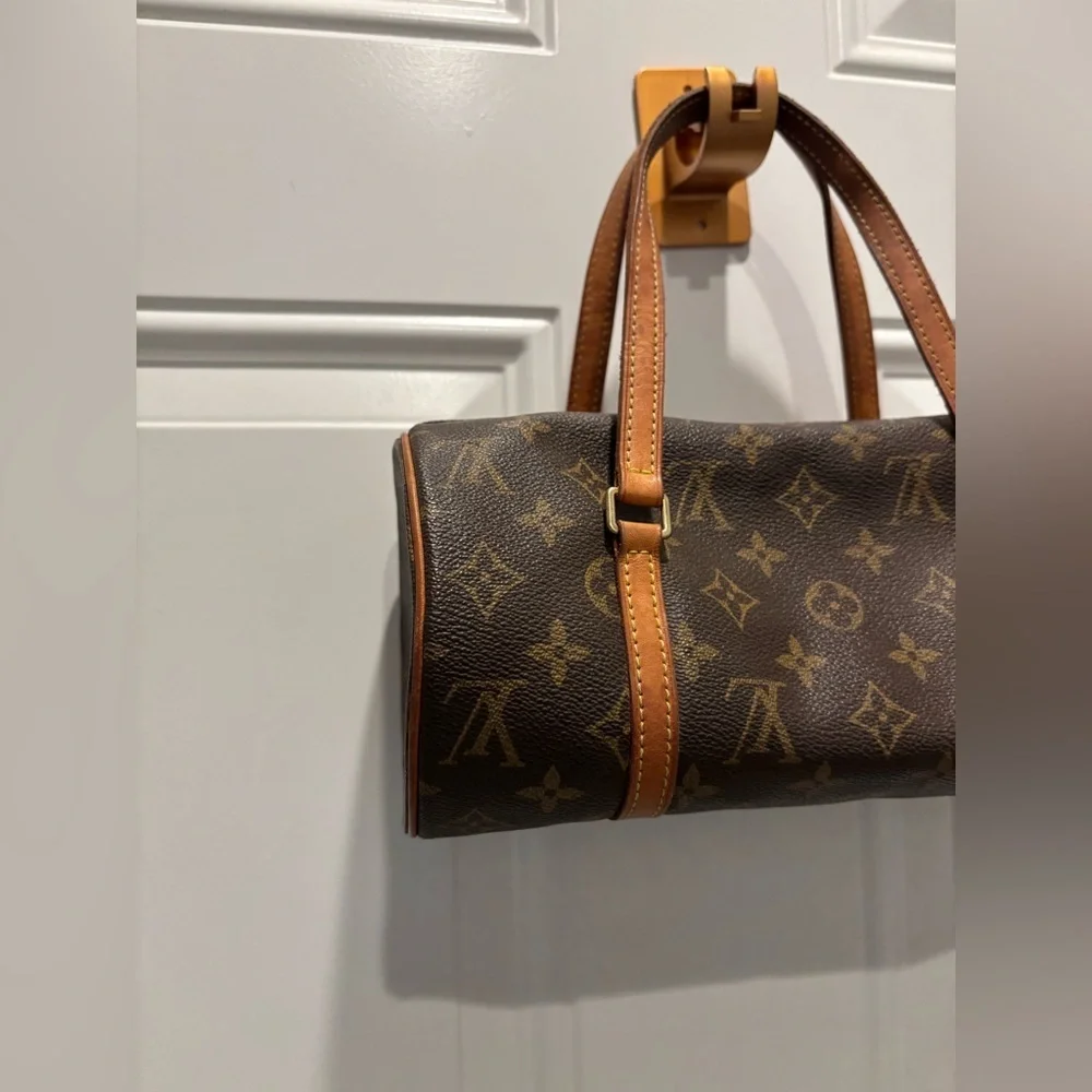 Louis Vuitton Barrel Monogram Brown Papillon Bag 30